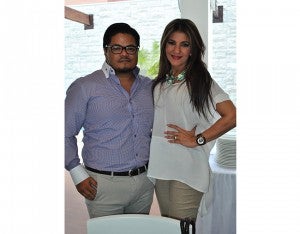 Javier Díaz y Amal Faraj.