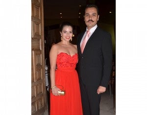 Stephanie Bueso y Javier Santos.