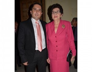 Osmer Moncada y Martha Julia Santos.