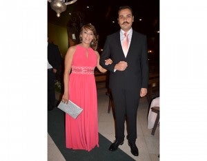 Yakelin Schnaider y Javier Santos.