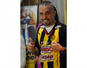 Maldonado llega motivado a dar lo mejor en la parte ofensiva de los aurinegros.