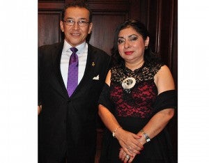 Jorge Coto y Ester Amaya.