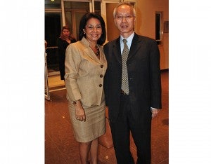 Miriam D`Marzio y Marcos Chan.