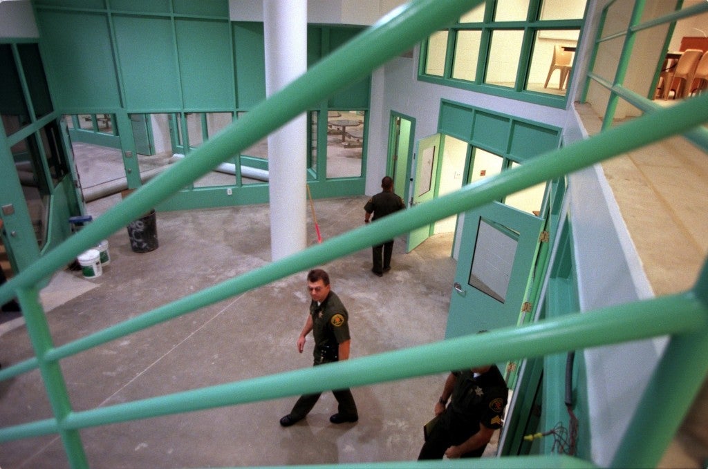 ME.theo.all.1022.RLOrangeThe new Theo Lacy Branch Jail will house 384 inmates by the end of the year. The jail provides medical care, a chapel for religious needs, telephones that can be used for collect calls and a recreation area.Photo/Art by:Rick Loomis