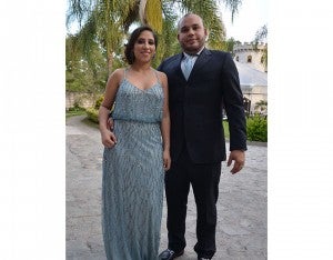 Hilda Quiñonez y Ángel Bueno.
