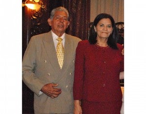 Virgilio y Gloria Moreno.