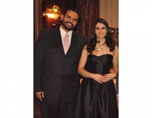 Benito y María Fernanda Balleta.