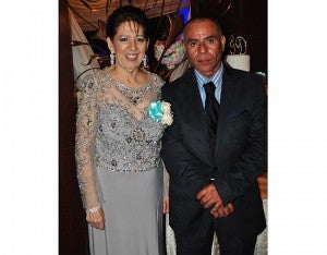 Alba de Jácome y Gilberto Rodríguez.