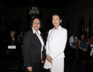 Elia del Cid y Eri Kudo.
