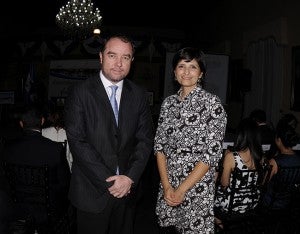 Roberto González y Ericka Lazo.