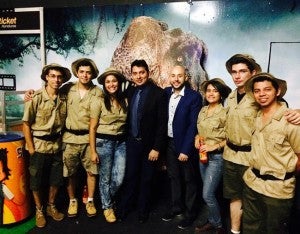 Team Experience junto a José Arita y Pedro Durán.