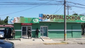 La clínica Ocho esta asegurada desde ayer martes.