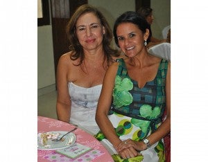 Lisa Fiszman de López y María Fernanda Solís.