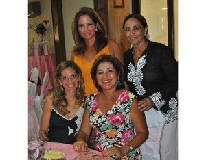 Ana Dimitracopoulos, Lourdes Amador, Gina Cheldi y Miriam Bodden.