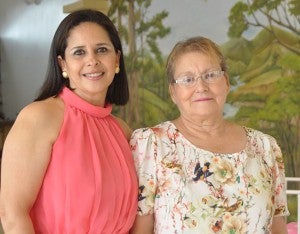 Ondina Gutiérrez y Zoila Torres.