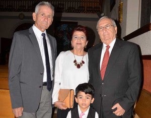Emilio Cabrera, Gloria Cabrera, Leo Cabrera y Marcelo Emiliano Cabrera Machado.
