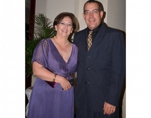 Ana Melara y Raúl Agüero.