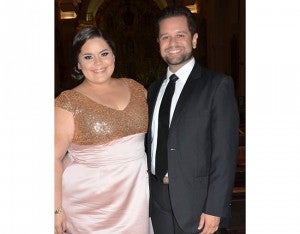 Dionella Veníz y Héctor Velásquez.