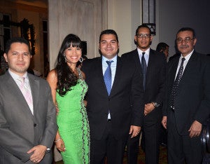 Benito Zelaya, Aracely, Alejandro Carbajal , Mariano Rosales y Frank Varela.