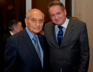 Emilio Larach y José Luis Moncada.