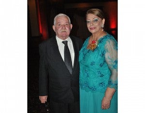 José Miguel y Elizabeth de Clavijo.