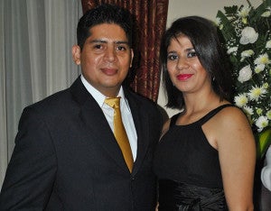 Olvin y Dinora tinoco. 