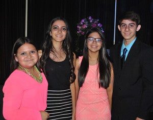 Angie Rodríguez, Diana Orobio, Gracia Matta y Sergio Bendeck.