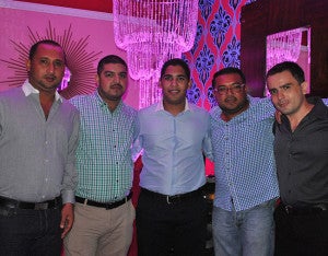 Miguel Hernández, Edwin Torres, Mario Hawit, Jamil Peña y Andy Alvarado. 