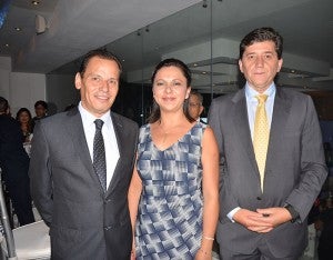 Jaime Bravo Oliva, Karen  Ortega y Carlos Ramos.