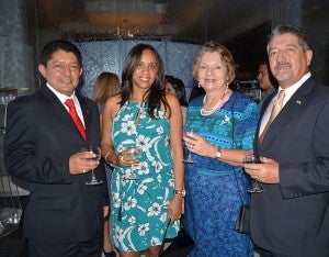 Carlos Samiego, Rebeca Morcillo, Paula Bravo y Carlos Bravo.