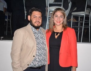 Héctor Pinto y Karla Alfaro.