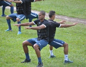 Hernández entrenó con normalidad en Motagua.