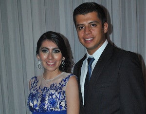 Yolany Villeda y David Villanueva. 