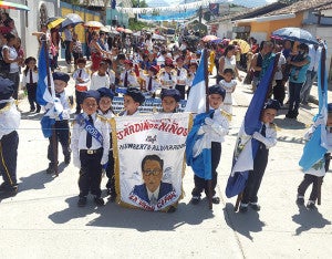 Los niños del Ciceo Copaneco también brillaron.