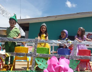 La belleza infantil adornó la calles del municipio.