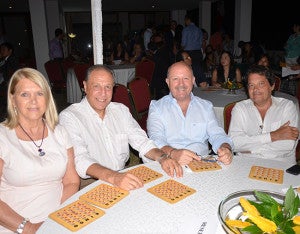 Mónica Rossi, Guillermo Rossi, embajador de Argentina, Armando Basualdo y Guillermo Rodríguez.