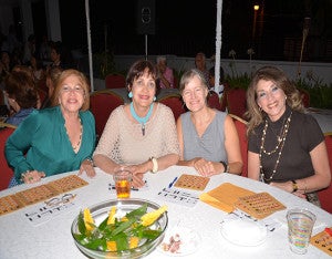 Clarisa Coello, Martha Alegría, Elise Rafuse y Aída Cubas.