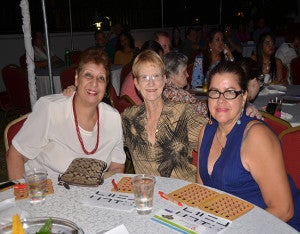 Anny Sahury, Donna Arcay y Chiqui Durón.