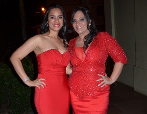 Evelyn Brown y Noelia Aguilar.