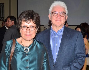 Dolores Jiménez Hernández y  Tomas Díaz.