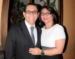 Renán Aguilar y Dorys Aguilar.