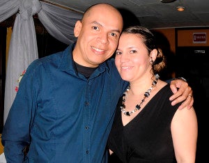 Christian Aguilar y Sonia Brito.