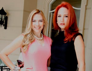 Annabelle Rivera y Rosa María Cuculiza.