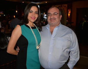 Melissa Valenzuela y Luis Boquín.