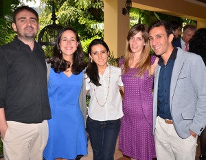 Daniel Gómez, Irati Barreña, Ana Moncada, Mónica Pastor e Ismael Cruceta. 