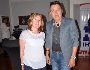 Consuelo Mencheta y Rubén Salgado.