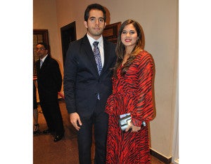 Juan Escoto y Nicolle Castillo.