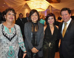 Daysi Torres, Martha Díaz, Miriam López y Gustavo Padilla.