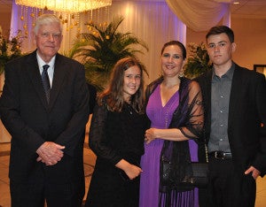 Charles, Sandra, Franchesca y Jesús Heyer.