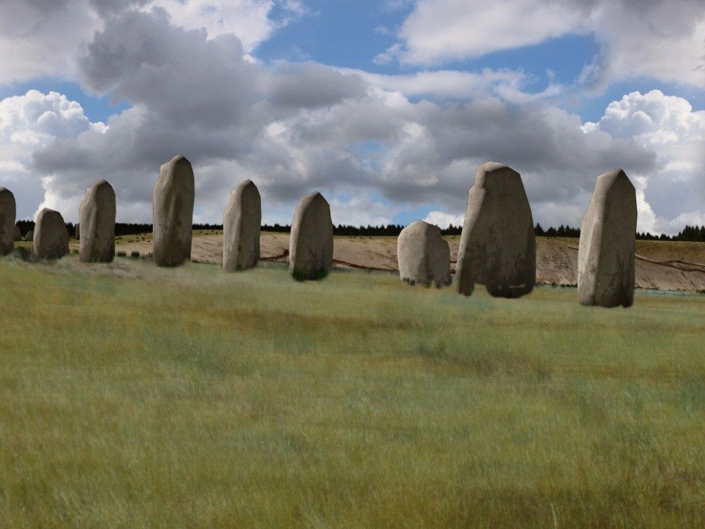Hallan en Inglaterra un Stonehenge cinco veces más grande que el original (2)
